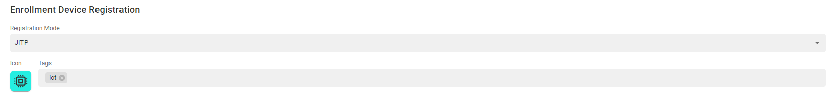 DMS device registration